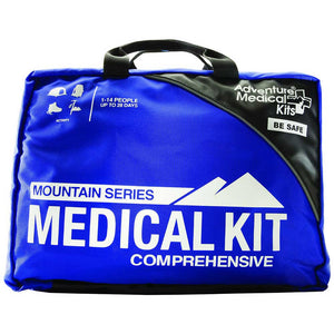 Adventure Medical Kits Mountain Series 0100-0101 Comprehensive Kit 12" x 12" x 6" 4 oz Weight, 1 Count