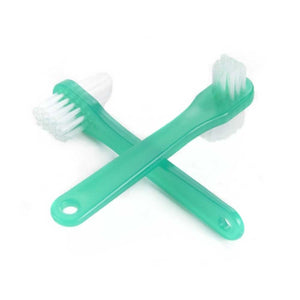 McKesson Denture Brush 2-Sided Bristle
