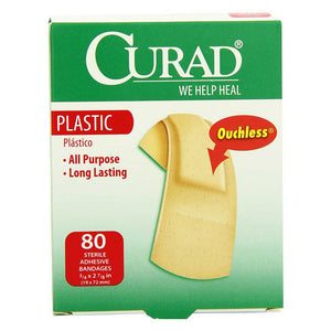 Curad CUR43021RB Adhesive Bandage Box of 80