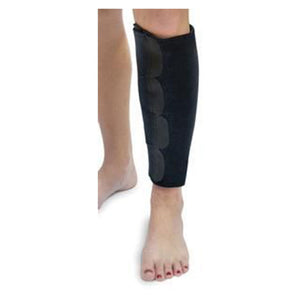 Brownmed Sealed Ice Shin Ice Cold Therapy Sleeve, Black