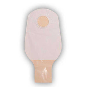 SUR-FIT Natura 2-Piece Drainable Pouch - 1-Sided Comfort Panel, Tail Clip, 12"L, Precut, 1-3/4", Opaque, Box of 10