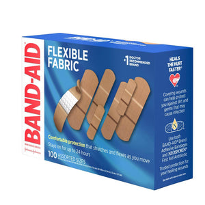 Band-Aid 115078 Flexible Fabric. Box of 100