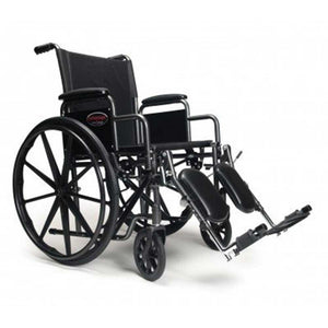 Advantage Folding Wheelchair with Swingaway Footrest, 18" x 16"