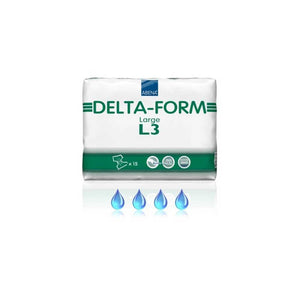 Abena 308873 Delta-Form Adult Brief Pack of 15