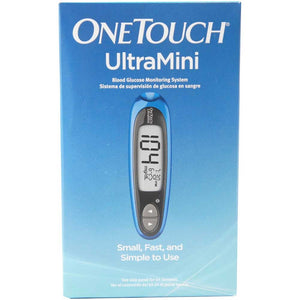 OneTouch UltraMini Blood Glucose Monitor, Blue Comet