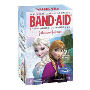 Band-Aid 111631700 Decorative Disney Frozen Assorted, Box of 20