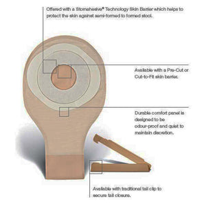 ActiveLife 022756 Colostomy Pouch box of 10