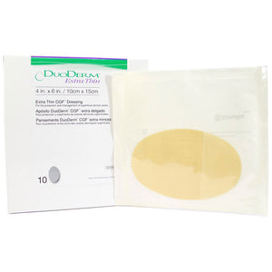 DuoDERM 187902 Extra Thin Hydrocolloid Dressing, Box of 10