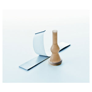 Male External Catheter Gizmo 7250 Single-Sided Adhesive Strip Latex Medium. 1 each