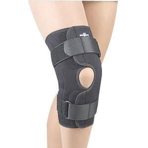 Safe-T-Sport 37-350MDBLK Hinged Knee Brace 1 Each