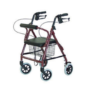 Lumex Walkabout RJ4302R 4 Wheel Rollator 1 Each