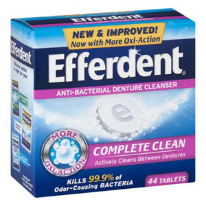 Efferdent Denture Cleaner Tablet Box of 44