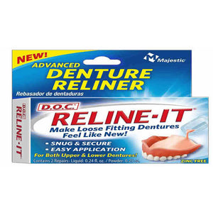 D.O.C. 773-705 Reline-It Advanced Denture Reliner, 1 Each