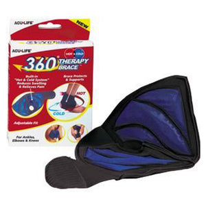 Acu-Life 360, 400613 Hot and Cold Therapy Ankle/Knee Elbow Brace 1 Each