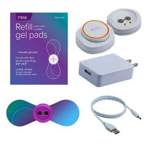Pain Management Technologies iTENS ITENSBLL One Pair Electrodes, USB Charger and Manual 1 Each