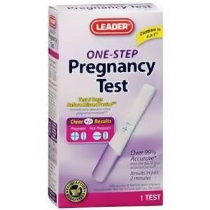 Leader 2292647 Pregnancy Test Kit, 1 Count