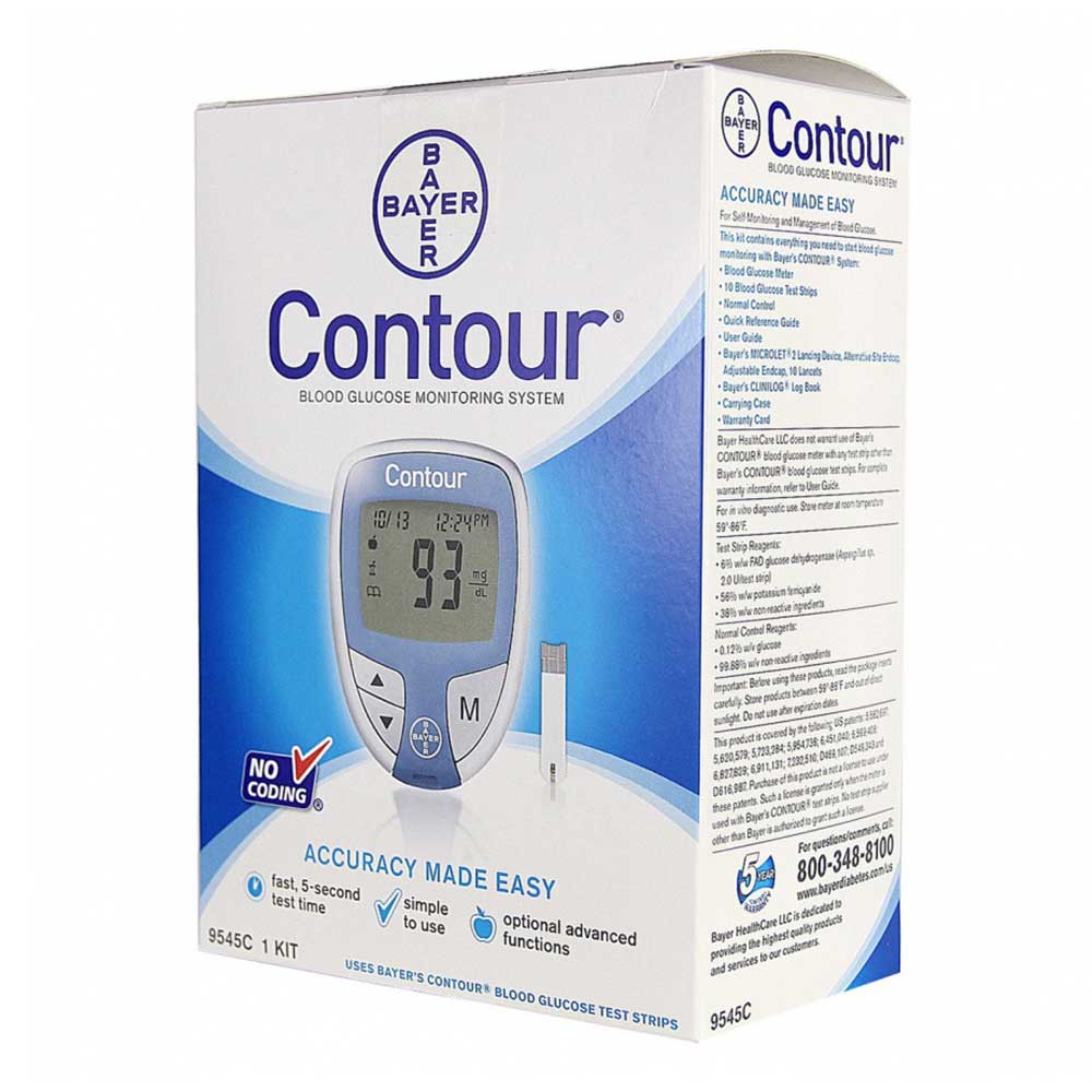 Contor Meter Kit Bayer Contour Meter Kit One count - FSA Market