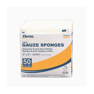 Dukal 131325 Gauze Pad, Case of 25