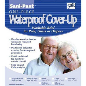 Sani-Pant 800S Moisture Proof Snap-on Cover Ups Small. 1 count