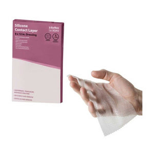 Cardinal SCL812 Silicone Contact Layer Wound Dressing, 1 Each
