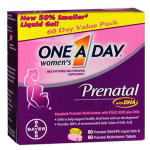 One A Day 81160767 Women's Prenatal Vitamins, 1 Each
