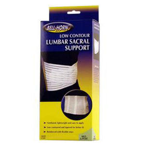 Bell-Horn 307M Low Contour Lumbar Sacral Support Medium. 1 each