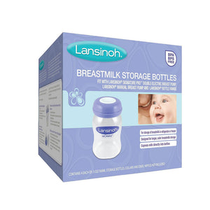 Lansinoh 71056 Breastmilk Storage Bottles, 8 oz. Pack of 3