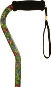 Alex Orthopedic MP-10911 Offset Handle Aluminum Cane, 1 Each