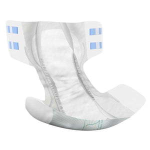 Abri-Form Premium Adult Incontinent Briefs - L 39" - 59", Bag of 12, Tab Closure, Disposable, Heavy Absorbency