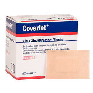 Coverlet 00340000 Adhesive Strip, Box of 50