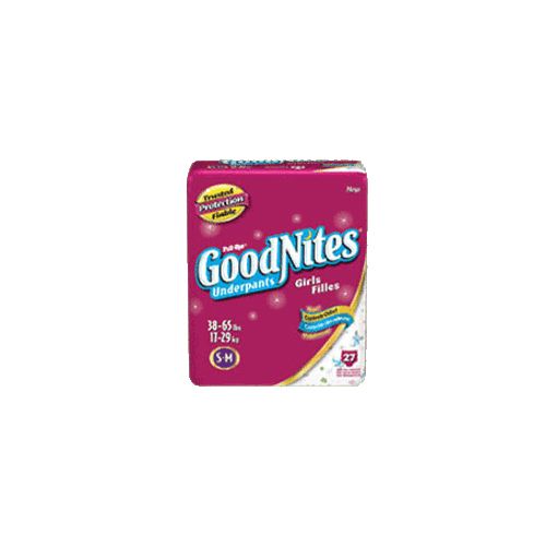 GoodNites Disposable Pull On Underwear for Girls, Heavy Absorbency,  Small/Medium, Pack of 14 - FSA Market
