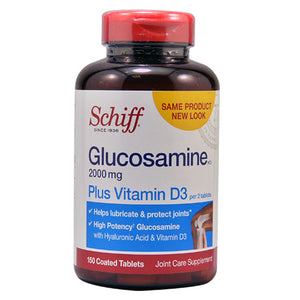 Cardinal 4472833 Glucosamine Vitamin D Tablets, 1 Each