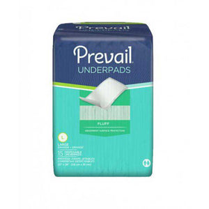 Prevail UP-120 Night Time Disposable Underpads Pack of 15