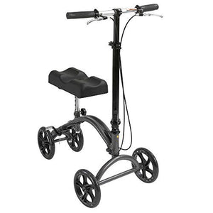 Drive Medical Knee Walker Adjustable Height DV8 Steerable Aluminum