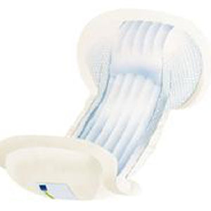 Abri-San Bladder Control Pad - Size 4, 17", Bag of 28, Moderate Absorbency, Fluff, Unisex, Disposable