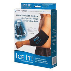 Battle Creek Ice It! ColdCOMFORT Cold Therapy Ankle/Elbow/Foot System