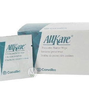 AllKare Skin Barrier Wipe - Box of 100 Individual Packets