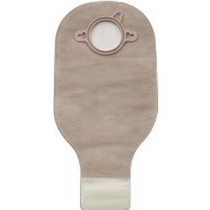 New Image 2-Piece Drainable Ostomy Pouch - 1-Sided Comfort Panel, Precut, Lock 'n Roll, 12" L, 2-3/4", Ultra-clear, Box of 10