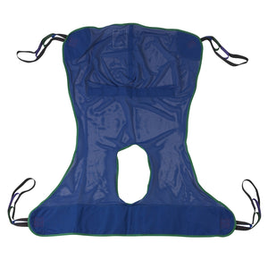 Drive Medical Large Full Body Sling With Head Support and Attached Straps