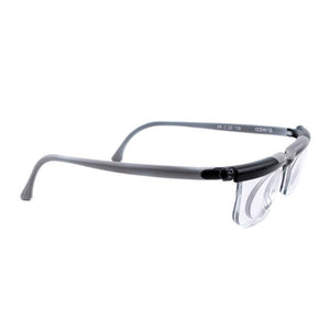 Adlens Adjustables EM02-GY/BK Eyewear Grey and Black Frame. 1 each