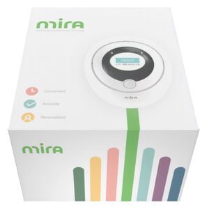 Mira Fertility Tracking Monitor Kit with 10 Ovulation Test Wands and Connected App, Patented Smart System Predicts Ovulation with Actual LH Hormone Concentrations