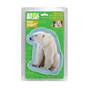 Endangered Species AP-6340-C Polar Bear Gel Ice Pack, 1 Count