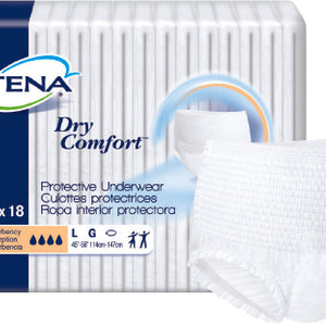 TENA Dry Comfort 72423 Protective Underwear Pack of 18