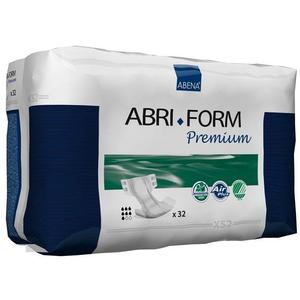 Abri-Form Premium Adult Incontinent Briefs - XS, 20" - 24" - Bag of 32, Tab Closure, Disposable, Light Absorbency