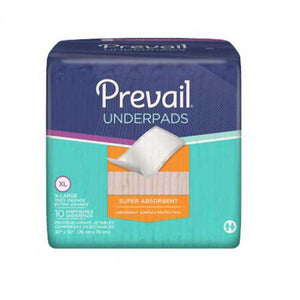 Prevail PV-410 Premium Super Absorbent Underpads, Case of 40