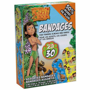 Ouchies JB-7470-C Jungle Book Adhesive Bandages, Box of 20