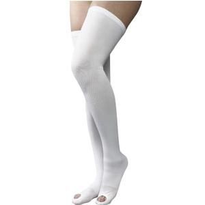 Cardinal Health 23640680 Thigh-Length Anti-Embolism Compression Stockings, 1 Pair