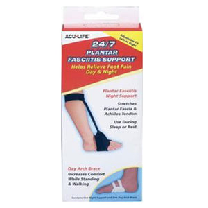 Acu-Life 400706 24/7 Plantar Fasciitis Support, 1 Each