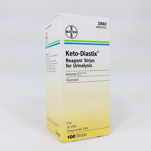 Keto-Diastix 2882 Reagent Test Strips, 1 Bottle