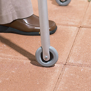 Guardian Fixed Wheel Foot Piece 3", Front Inline, 1 Pair